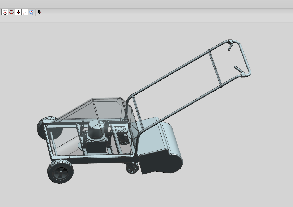 电动四轮除草机结构设计（含UG三维图+CAD图纸+说明书）